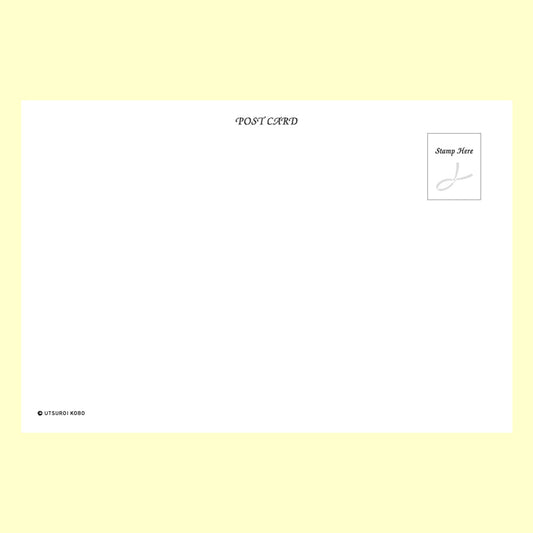 バラエティポストカード「きらり」 宛名面