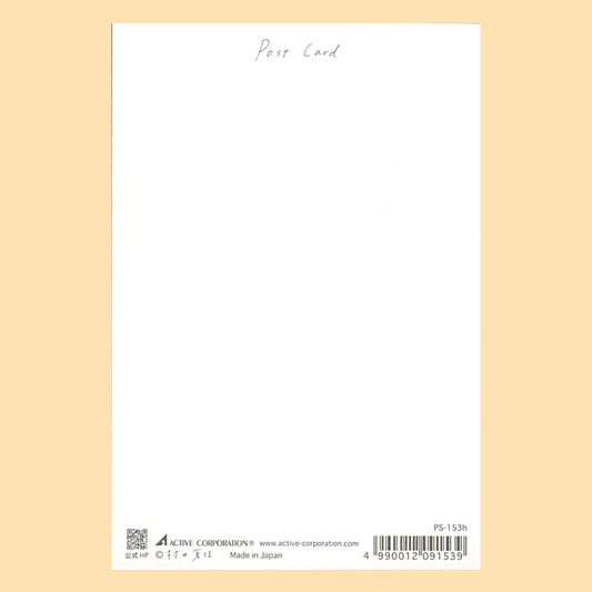 バラエティポストカード「きらり」 アクティブコーポレーション 宛名面