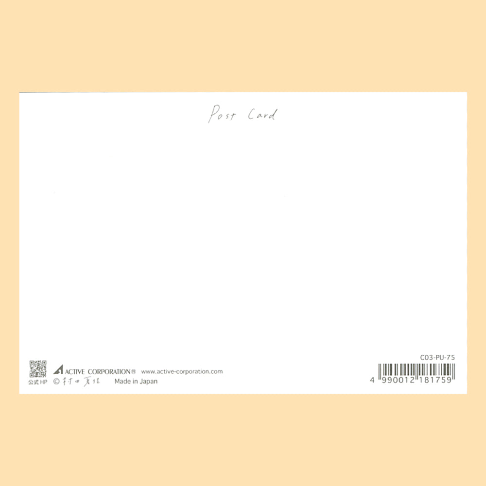 バラエティポストカード「きらり」 アクティブコーポレーション 宛名面