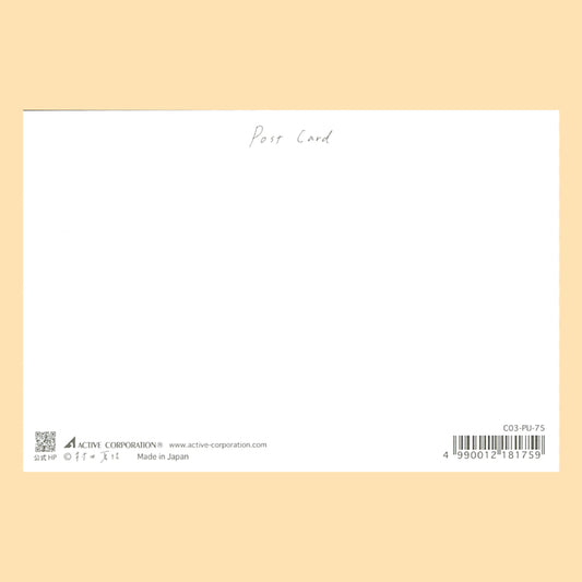 バラエティポストカード「きらり」 アクティブコーポレーション 宛名面