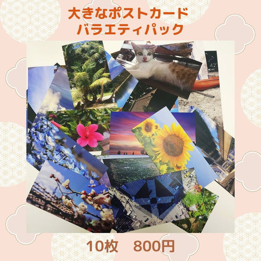 大きなポストカードバラエティパック