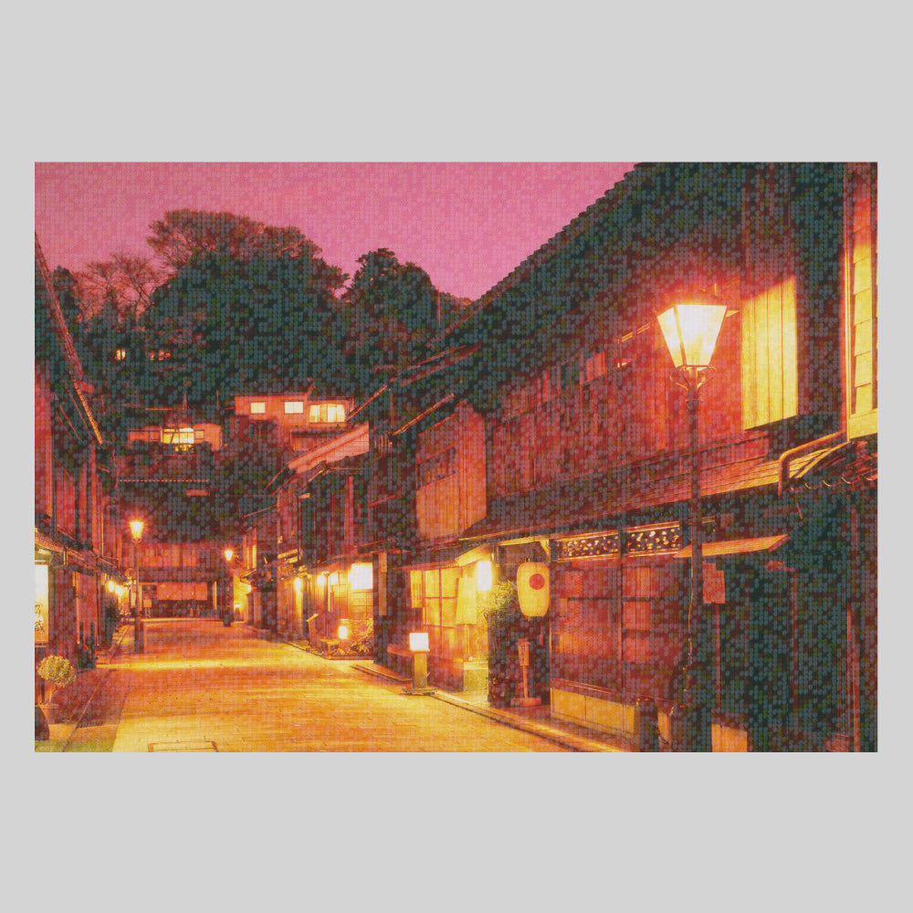 ひがし茶屋の夕景（NBC）