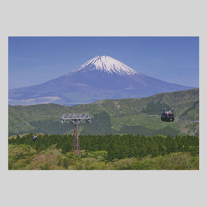 箱根大涌谷からの富士山（NBC）