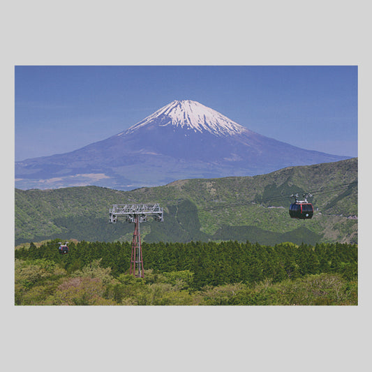 箱根大涌谷からの富士山（NBC）